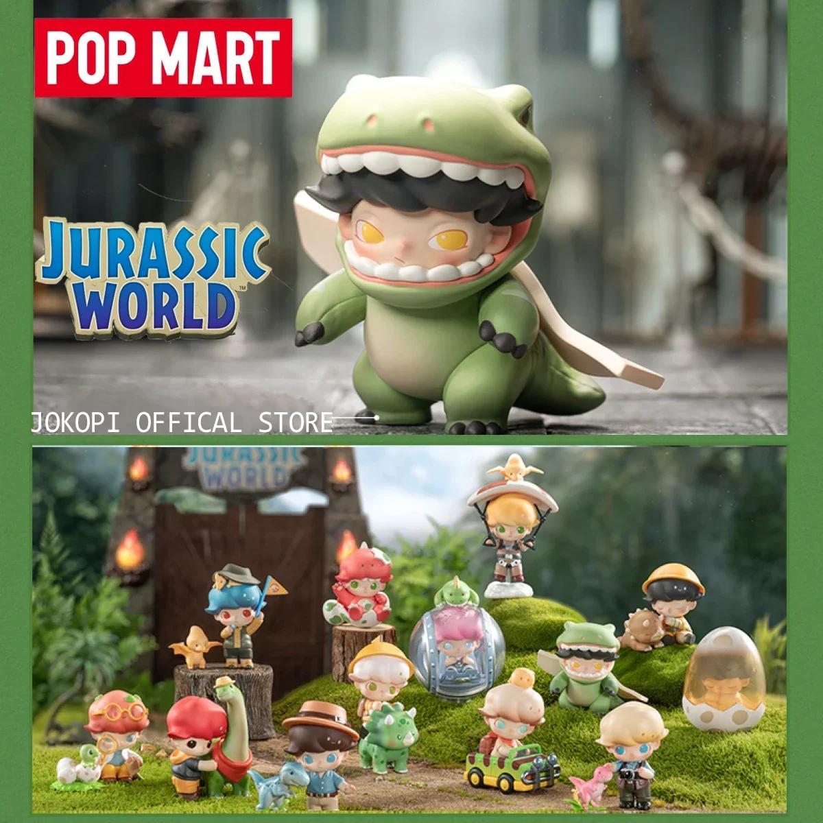 POP MART DIMOO Jurassic World  - Model Kit Anime Girl recensione e prezzo